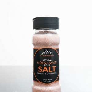 Allied Himalayan Pink Salt Grinder 120g | PET Adjustable Grinder | Fine–Medium Grain (20–50 Mesh) | Great for Steaks, BBQ & Everyday Cooking