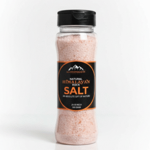 500g Allied Himalayan Pink Salt | Large PET Shaker | Fine–Medium Grain (20–50 Mesh) | Natural Mineral Salt for Daily Use