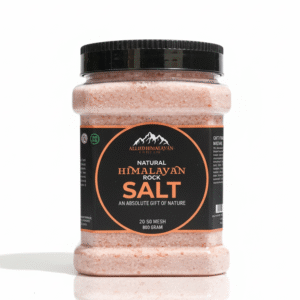 800g Allied Himalayan Pink Salt | Large Storage Jar | Fine–Medium Grain (20–50 Mesh) | Premium Mineral Salt for Home Cooking